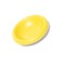 Banana Milk Handcrafted Ceramic Pet Bowl Matte Eco Friendly Elevated Feeding Dish 5.51" x 5.51" x 1.57"